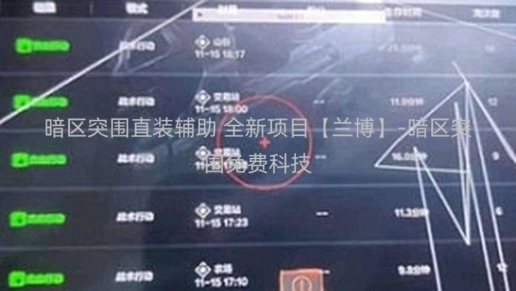 暗区突围直装辅助 全新项目【兰博】-暗区突围免费科技