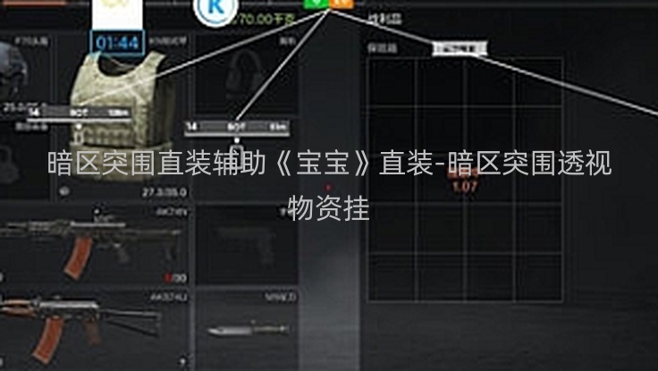 暗区突围直装辅助《宝宝》直装-暗区突围透视物资挂